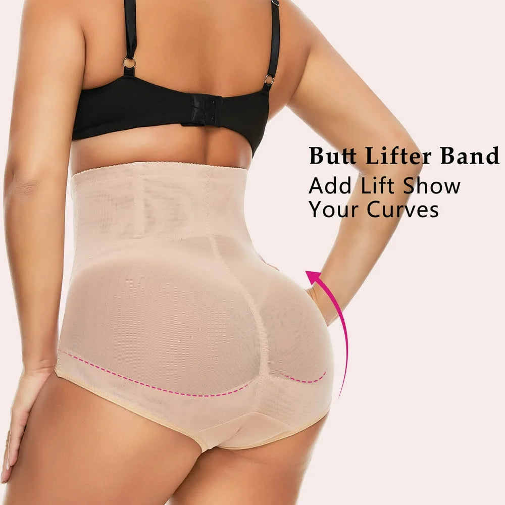 VASLANDA Tummy Control Panties for Women Shapewear Butt Lifter